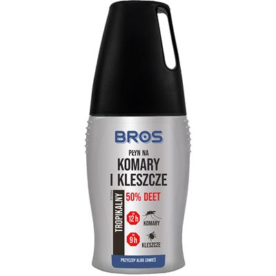 Bros Spray na komary i kleszcze Tropikalny 50 ml