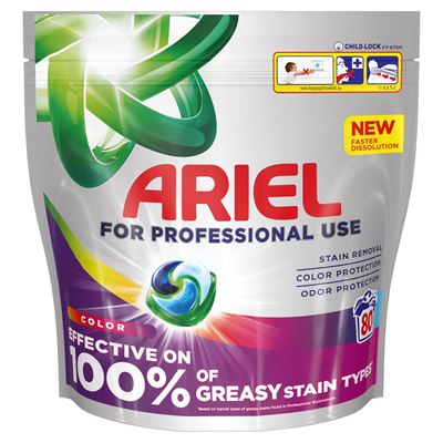 ARIEL Professional Kapsułki do prania All in One Kolor 80 sztuk