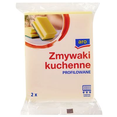 aro Zmywaki kuchenne profilowane 5 sztuk 2 opakowania