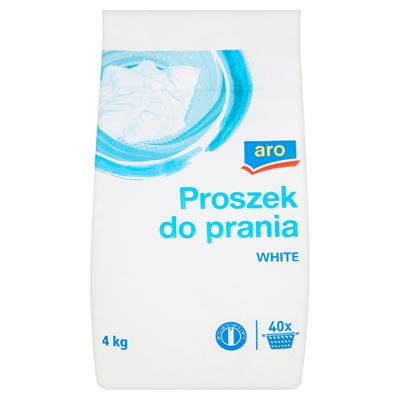 aro Proszek do prania białych tkanin 4 kg (40 prań)