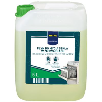 METRO PROFESSIONAL Płyn do mycia szkła w zmywarkach 5 l