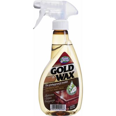 GOLD WAX Płyn do pielęgnacji mebli w sprayu 400 ml