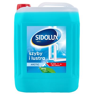 SIDOLUX Płyn do szyby i lustra Arctic 5 l