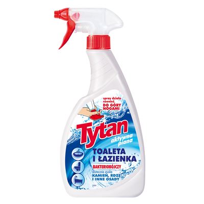 TYTAN Aktywna Piana Płyn bakteriobójczy do czyszczenia toalety i łazienki 500 g