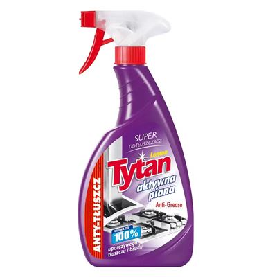 TYTAN Płyn do mycia anty-tłuszcz w sprayu 500 g