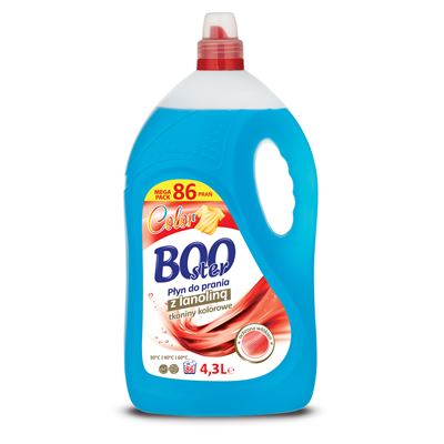 BOOSTER Płyn do prania Color 4,3 l 86 prań