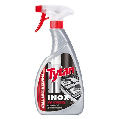 TYTAN Płyn do mycia stali nierdzewnej spray Inox 500 g