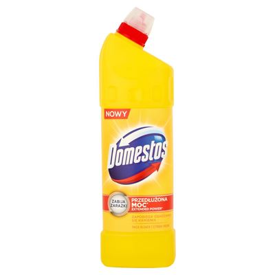 Domestos Przedłużona Moc Citrus Fresh Płyn czyszcząco-dezynfekujący 1 l