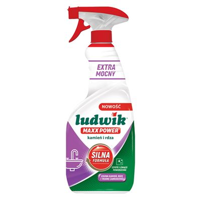 ludwik Maxx Power Środek do czyszczenia kamień i rdza 600 ml
