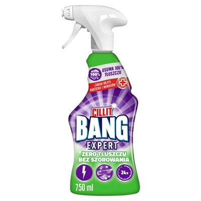 CILLIT BANG Tłuszcz i smugi Spray 750 ml