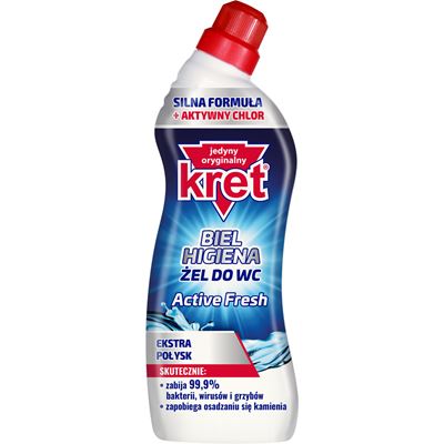 KRET Viel Higiena Active Fresh Żel do WC 750 g