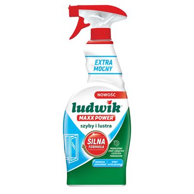 ludwik Maxx Power Płyn do szyb i luster 750 ml