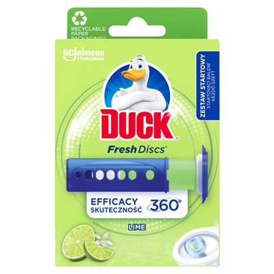 DUCK Fresh Discs Lime Żelowy krążek do toalety 36 ml