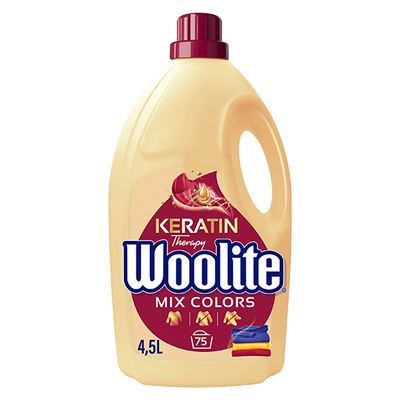 Woolite Do kolorów z keratyną Płyn do prania 4,5 l (75 prań)