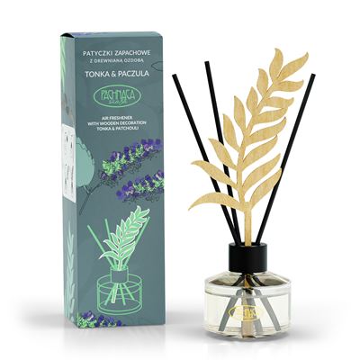 PACHNĄCA Szafa Patyczki zapachowe Tonka & Paczula 40ml