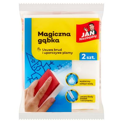 JAN Niezbędny Magiczna gąbka 2 sztuki