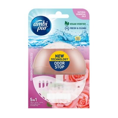 ambi pur Zawieszka do WC dzika róża & grejpfrut 55 ml