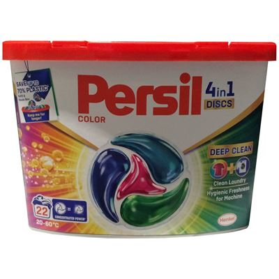 Persil Discs Color 4in1 Kapsułki do prania 22 sztuki