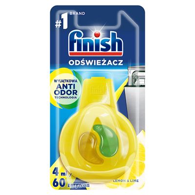 finish 5x Power Actions Odświeżacz do zmywarki cytryna i limonka 4 ml