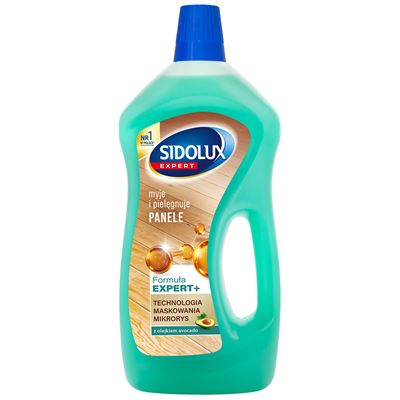 SIDOLUX EXPERT Płyn do mycia podłóg Panele z olejkiem avocado 750ml