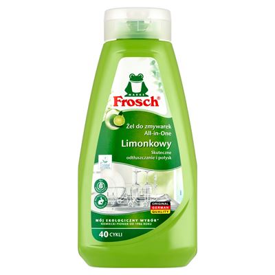 Frosch Żel limonkowy do zmywarki All in one 650 ml
