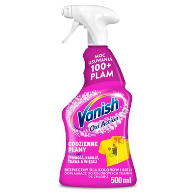 Vanish Oxi Action Odplamiacz do tkanin w sprayu 500 ml