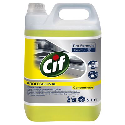 Cif PROF Power Cleaner płyn do odtłuszczania powierzchni koncentrat 5 l