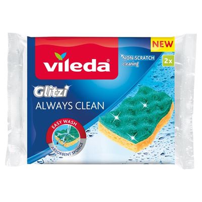 vileda Zmywak wiskozowy Glitzi Always Clean 2 sztuki