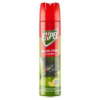 EXPEL Muchospray cytrynowy 400 ml