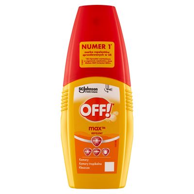 OFF! Max Preparat na komary Pump Spray 120 ml