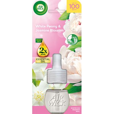 AIR WICK Essential Oils Wkład do elektrycznego odświeżacza powietrza Peonia & Jaśmin 19 ml