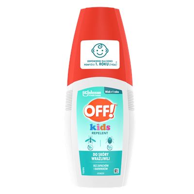 OFF! Kids Spray na komary i kleszcze do skóry wrażliwej 100 ml