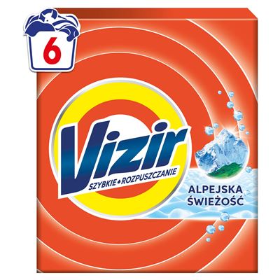 VIZIR Proszek do prania Alpine Fresh 330 g (6 prań)