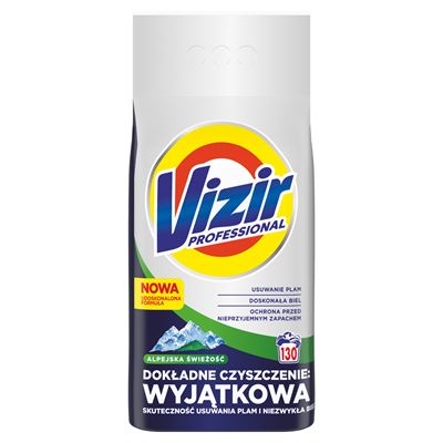 VIZIR Professional Proszek do prania Alpine Fresh 130 prań 7,15 kg