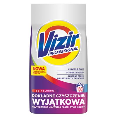 VIZIR Professional Proszek do prania do kolorów 100 prań 5,5 kg