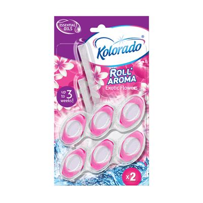 KOLORADO Roll and Aroma zawieszka WC Exotic Flowers 145 g