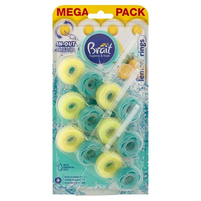Brait Kostka WC Rings Lemon 3 x 40 g