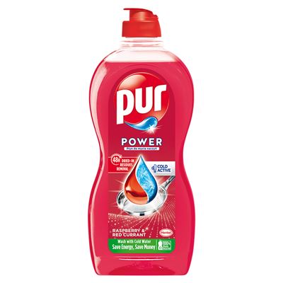 pur Sekrety Świata Raspberry & Red Currant Płyn do mycia naczyń 450 ml