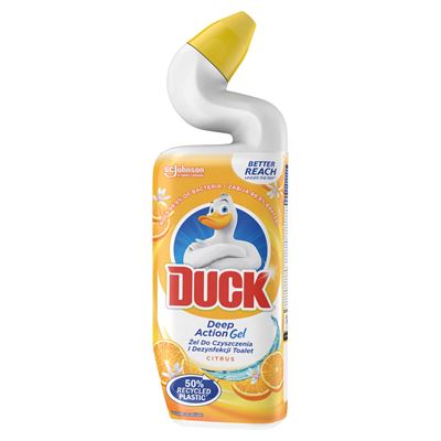 DUCK 5in1 Citrus Płyn do czyszczenia toalet 750 ml