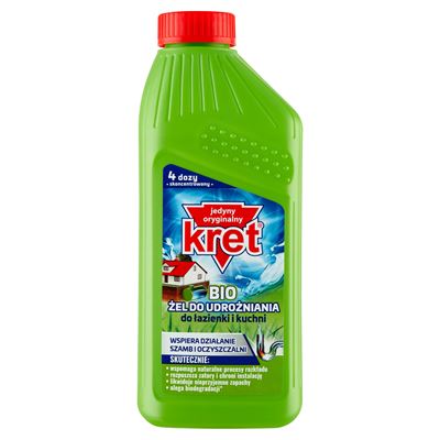 KRET Bio Żel do udrożniania rur 500 g