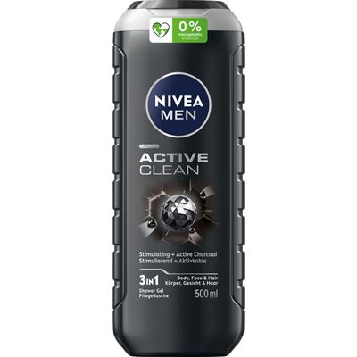 NIVEA MEN Active Clean Żel pod prysznic 500 ml