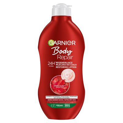 GARNIER Regenerujące mleczko do ciała bardzo sucha skóra 400ml