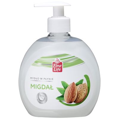 Fine Life Mydło w płynie z pompką migdałowe 500 ml