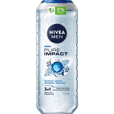 NIVEA MEN Pure Impact Żel pod prysznic 500 ml