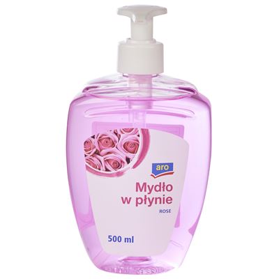 aro mydło w płynie z pompką rose 500 ml