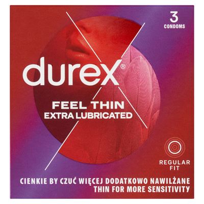 durex Fetherlite Elite Prezerwatywy 3 sztuki