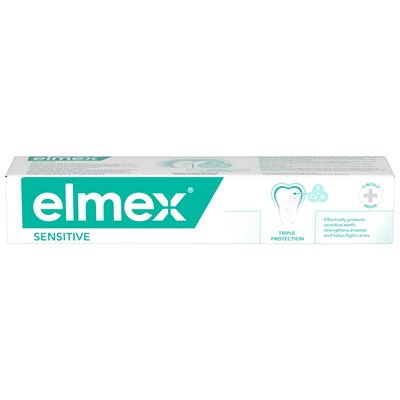 elmex Sensitive z aminofluorkiem Pasta do zębów 75 ml