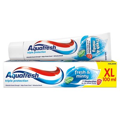 Aquafresh triple protecion fresh&minty Pasta do zębów 100ml