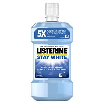 LISTERINE Stay White Płyn do płukania jamy ustnej 500 ml