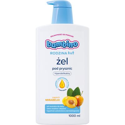 bambino Rodzina Żel pod prysznic o zapachu mirabelki 1 l